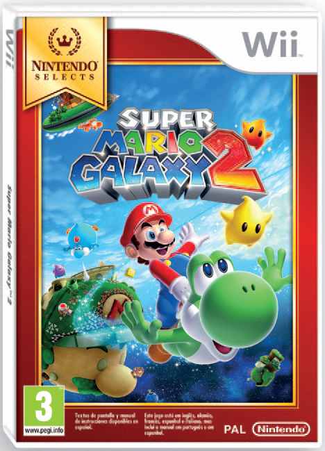 Super Mario Galaxy 2 Selects Wii